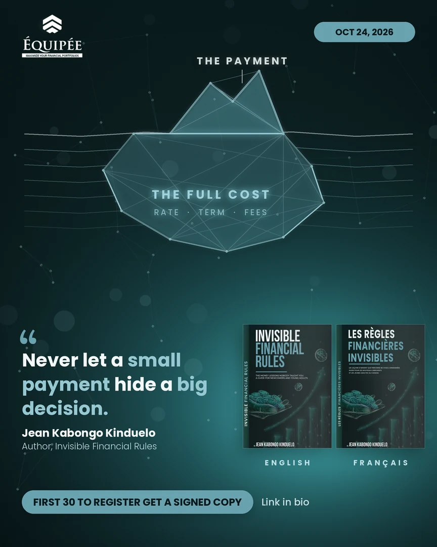 Quote: Never let a small payment hide a big decision.
